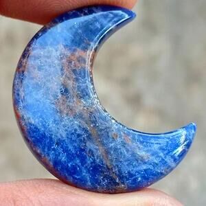 Sodalite Moon Cabochon!